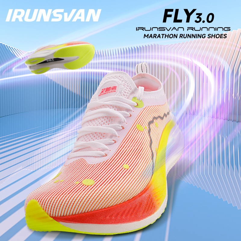 Outdoor Sport Court - Scarpe da Corsa IRUNSVAN con Piastra