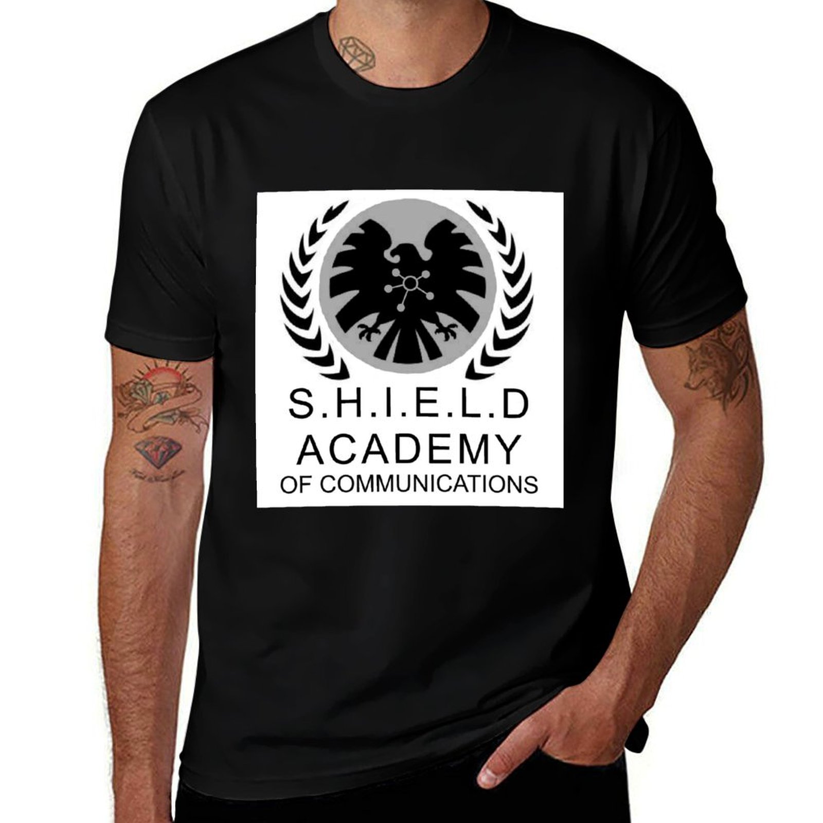 Academy Sports Outdoor - T-shirt SHIELD Academy of Communications, maglietta