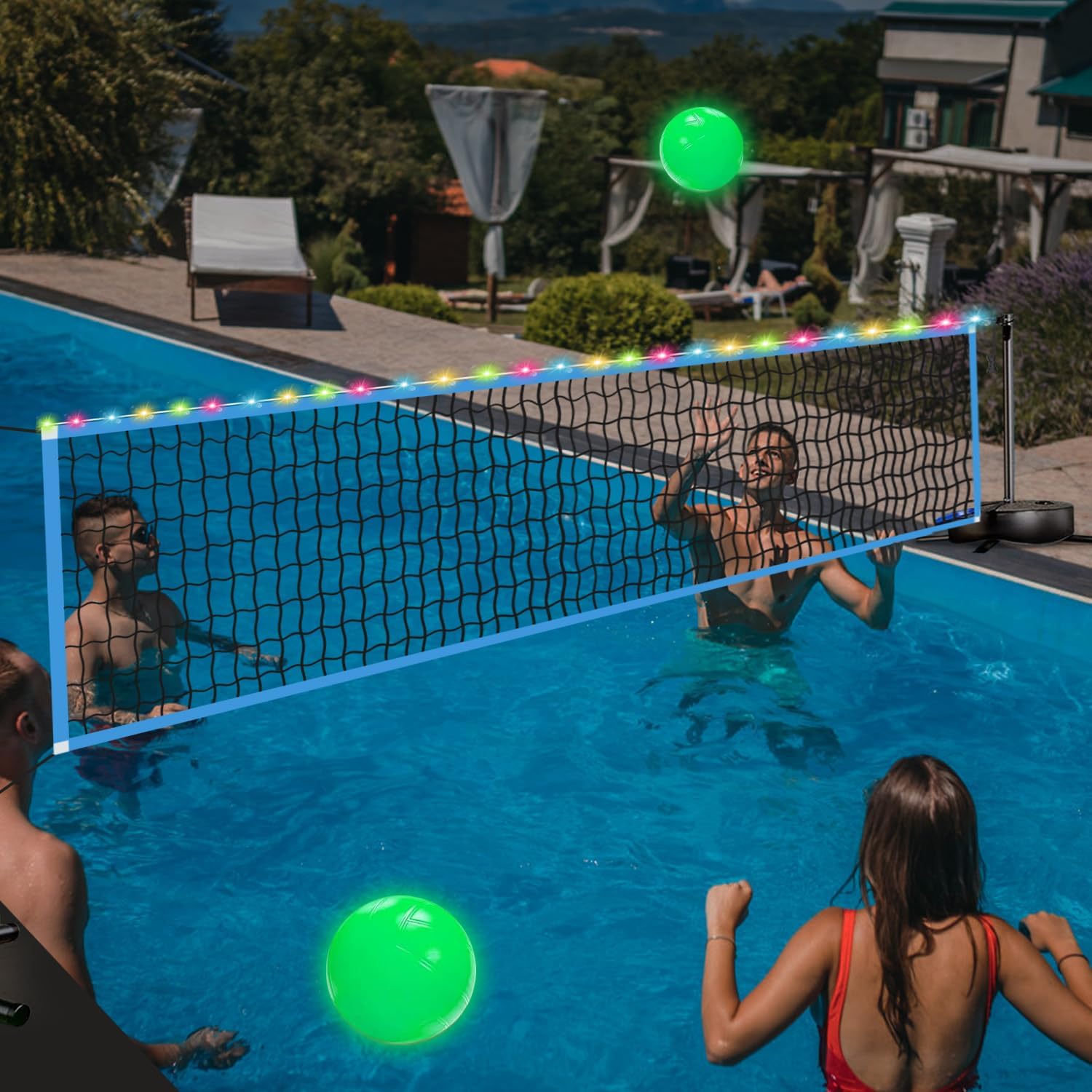 Outdoor Sports Net - Rete da Pallavolo Portatile per Esterni