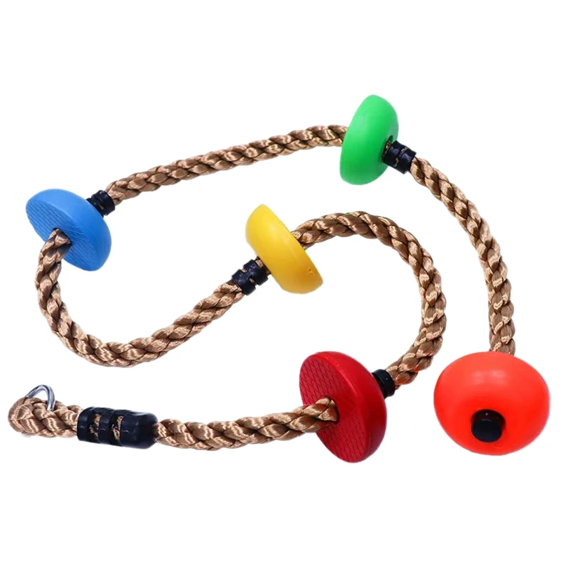 Outdoor Sport Jas - Colorato arrampicata corda altalena disco bambini