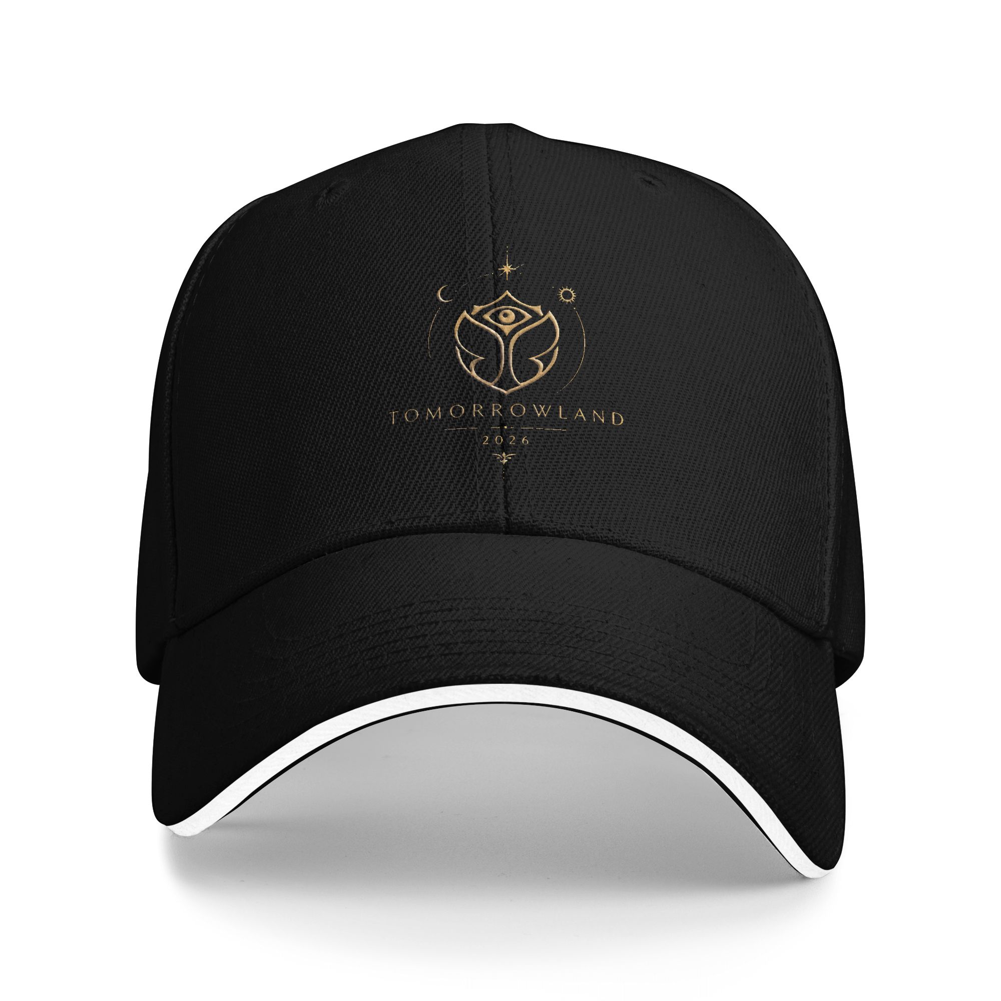 Outdoor Sport Festival - Cappellino da Baseball Minimalista Oro Fantasia