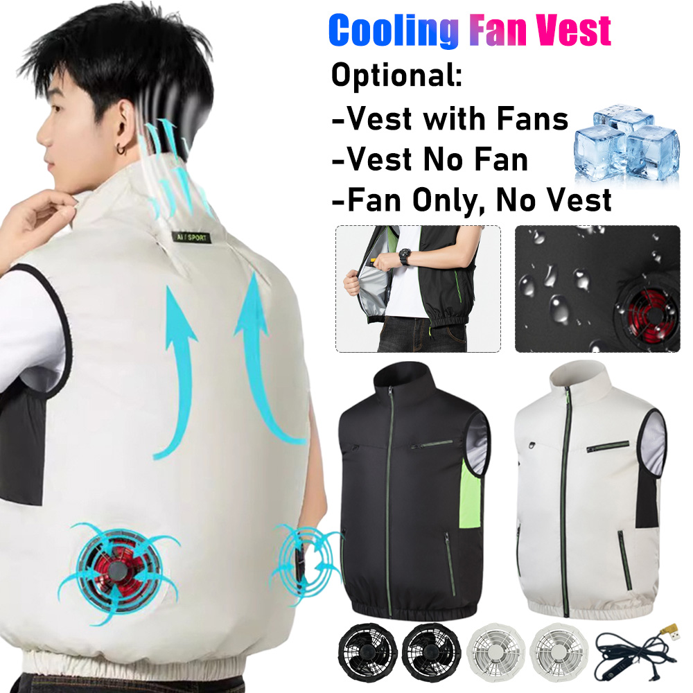 Outdoor Sport Jacket Women'S - 2025 Gilet per ventola di raffreddamento