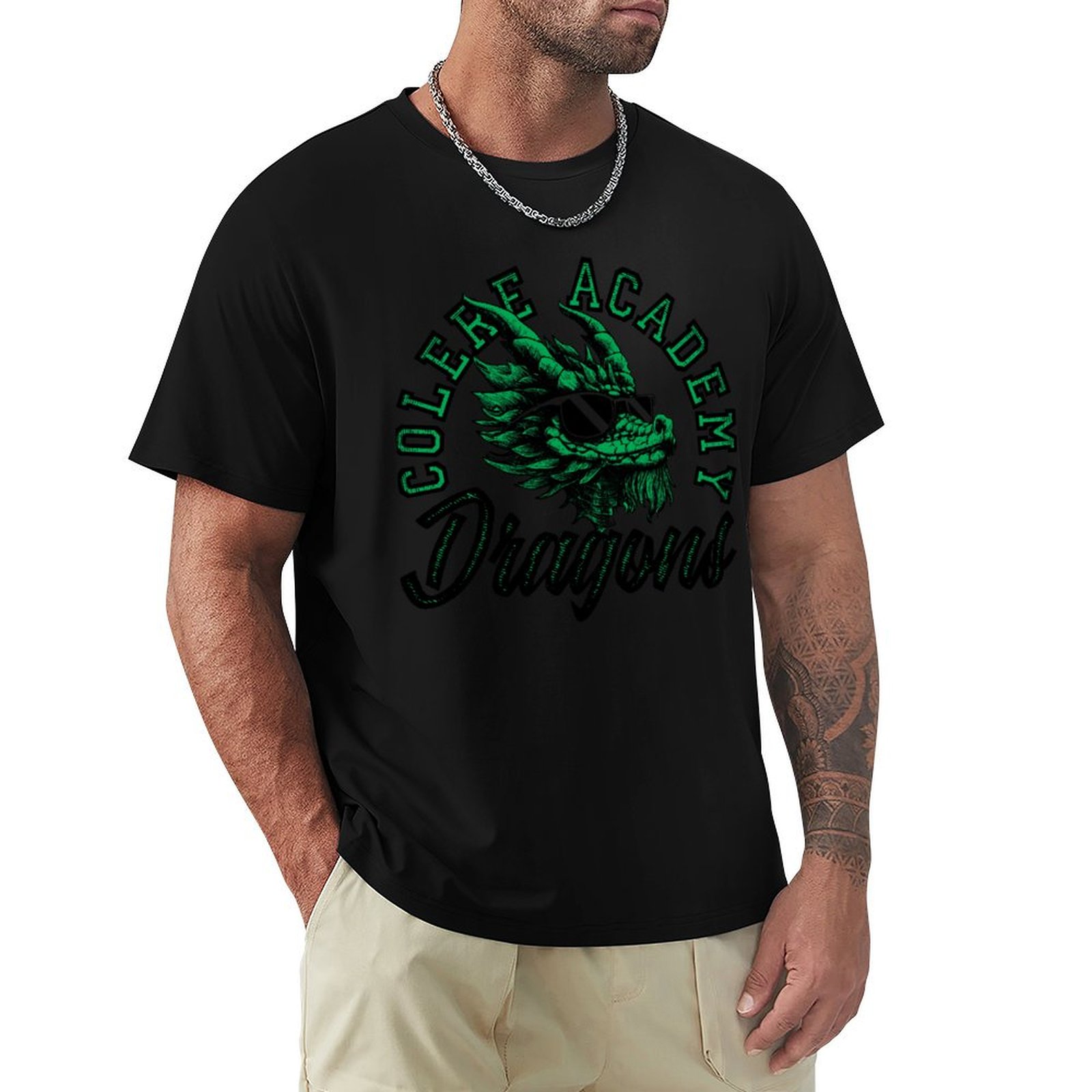 Academy Sports Outdoor - T-Shirt Colere Academy Dragons per Sport