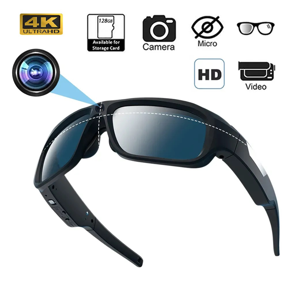 Occhiali Smart 4K HD con Telec - Outdoor Sport Camera recensione e prezzo
