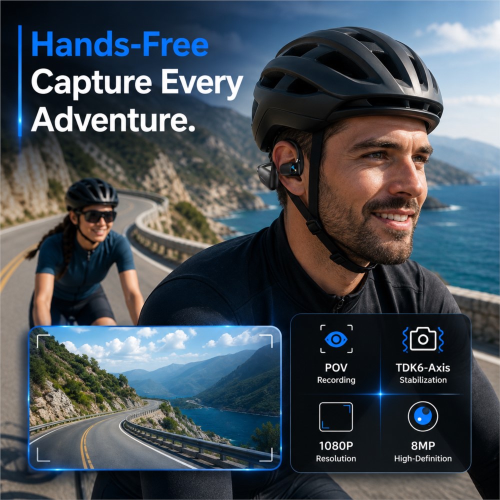 Auricolari Intelligenti AI 800 - Outdoor Sport Camera recensione e prezzo