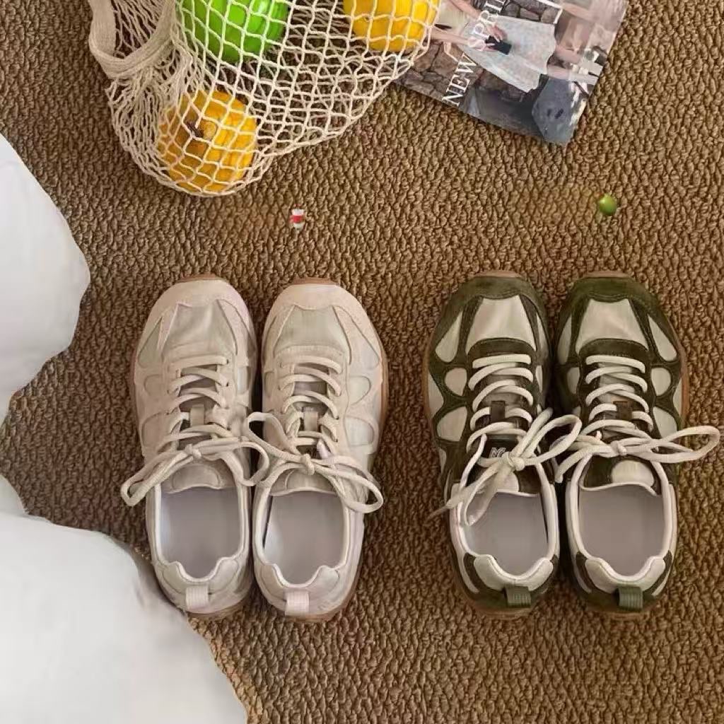 Sneakers vintage patchwork con - Outdoor Sports Shoes recensione e prezzo