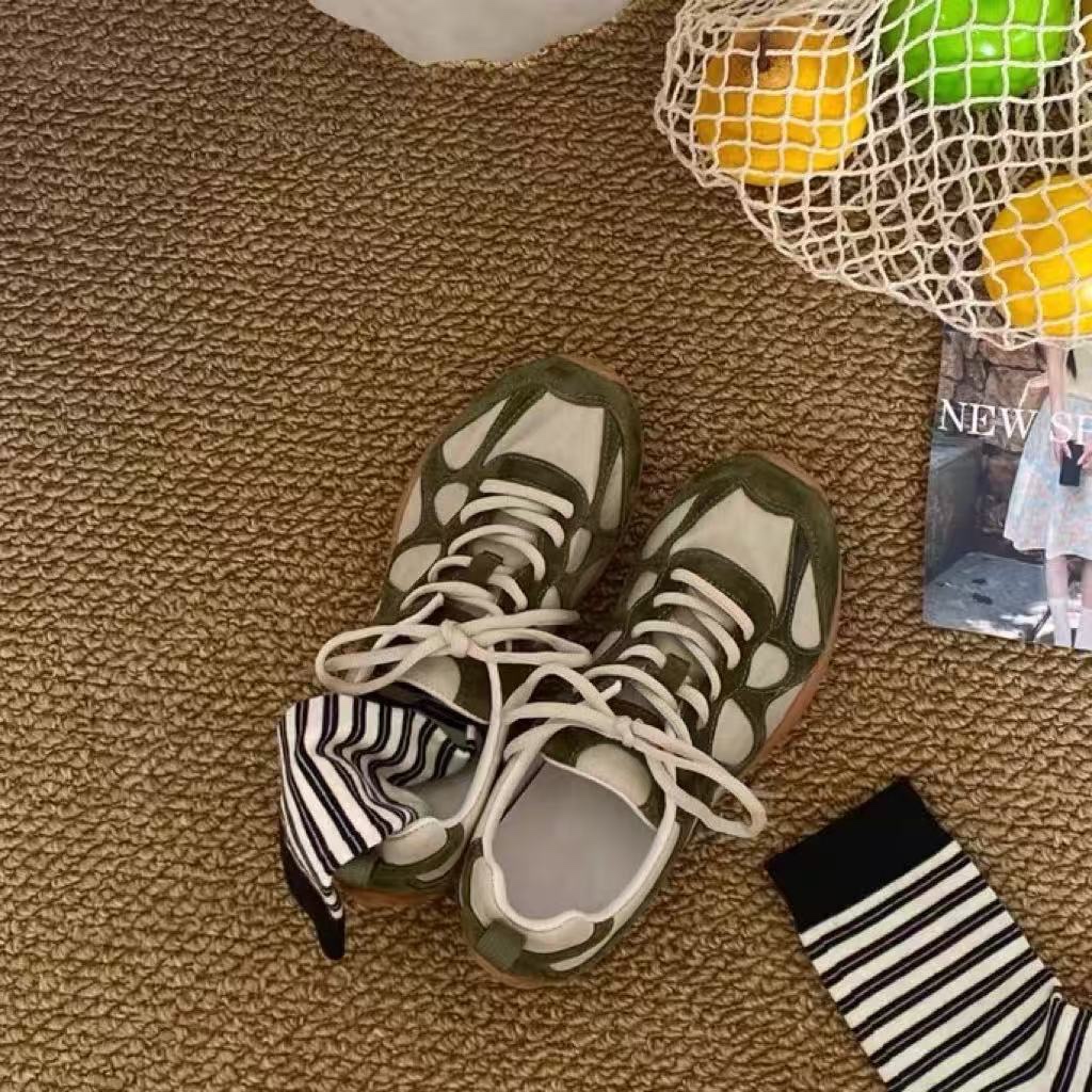 Sneakers vintage patchwork con - Outdoor Sports Shoes recensione e prezzo