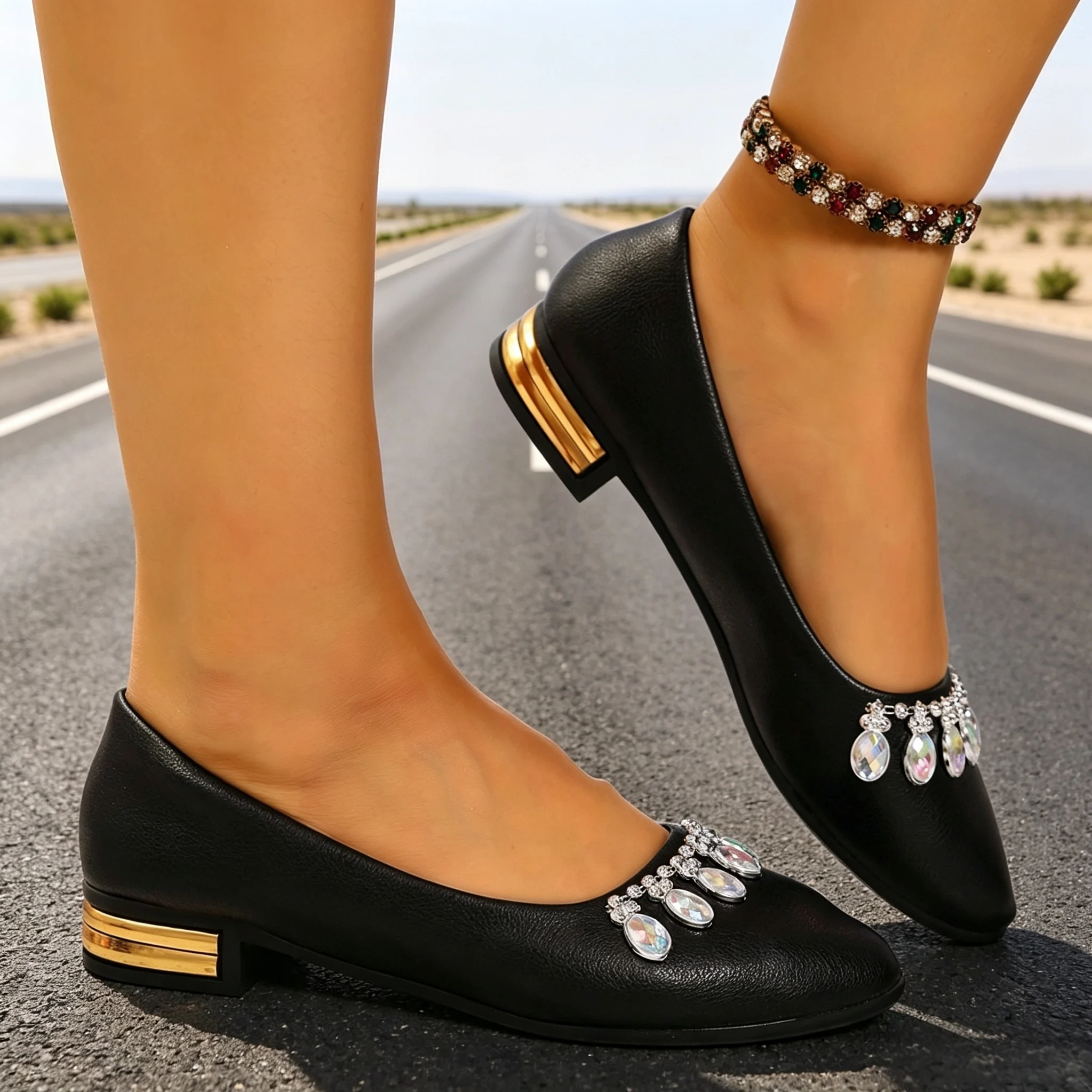 Scarpe Basse da Donna a Punta, - Outdoor Sports Shoes recensione e prezzo