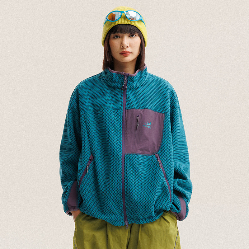 Giacca in Pile Polare con Stri - Outdoor Sport Jacket Women'S recensione e prezzo