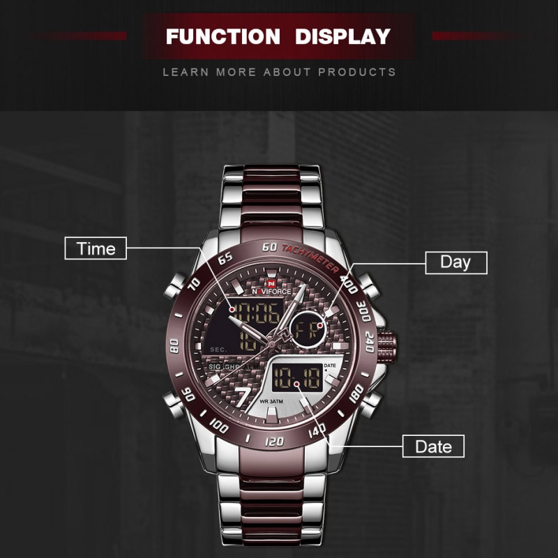 NAVIFORCE Orologio Analogico-D - Outdoor Sport News recensione e prezzo